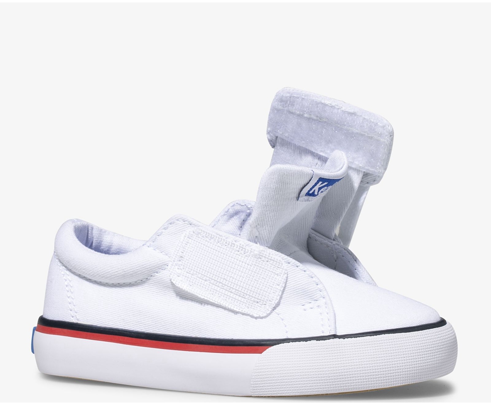 Tenis Keds Niña Blancos - Jump Kick Jr. Lona - 3129-QYDXA